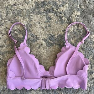 Anthropologie Scalloped Bra